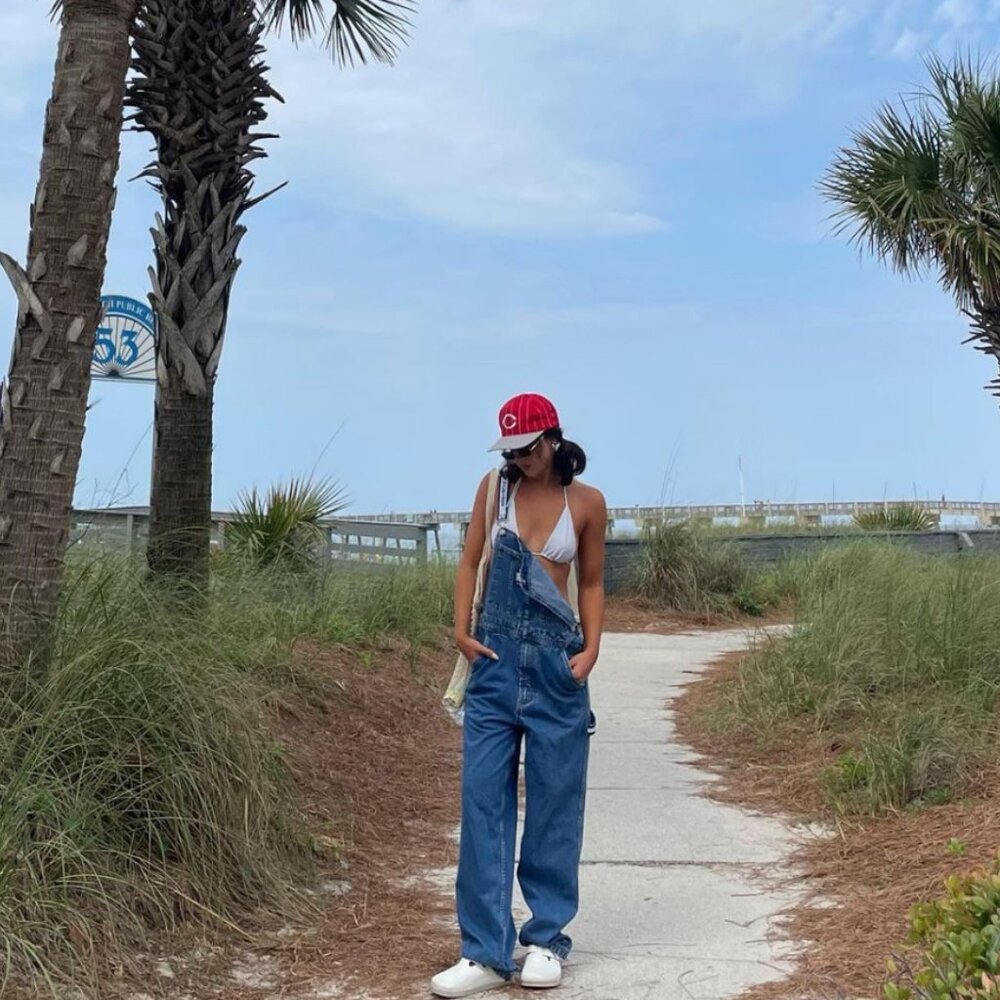 Vintage Tommy Hilfiger Dungaree Denim Overalls - Size Small
